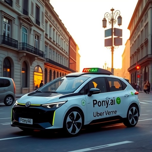 小马智行联手优步、Verne，在欧洲推出首个robotaxi服务