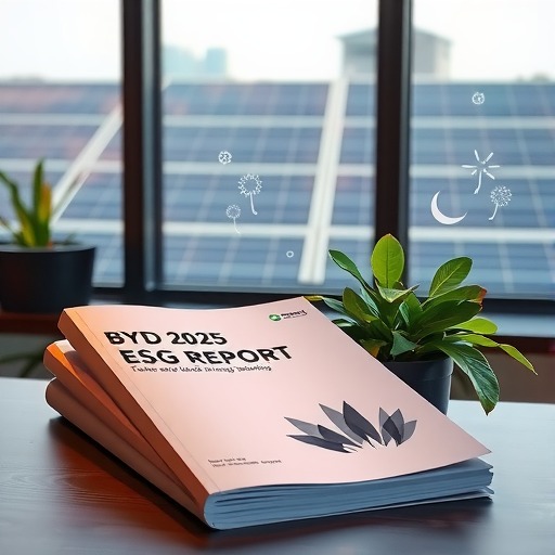比亚迪发布2025年ESG报告