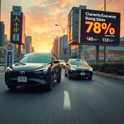 日本Q1电动车销量同比大涨80%
