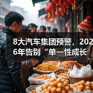 8大汽车集团预警，2026年告别“单一性成长”