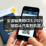 安波福亮相CES 2026,赋能从汽车到机器人领域的智能边缘应用(图1) 安波福亮相CES 2026,赋能从汽车到机器人领域的智能边缘应用(图1)