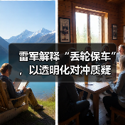 雷军解释“丢轮保车”,以透明化对冲质疑(图2) 雷军解释“丢轮保车”,以透明化对冲质疑(图2)