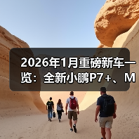 2026年1月重磅新车一览：全新小鹏P7+、MG7 2026款等焕新登场（图1）