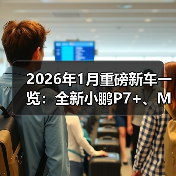 2026年1月重磅新车一览：全新小鹏P7+、MG7 2026款等焕新登场（图2）