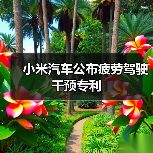 小米汽车公布疲劳驾驶干预专利(图1) 小米汽车公布疲劳驾驶干预专利(图1)