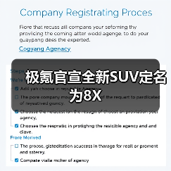 极氪官宣全新SUV定名为8X(图3) 极氪官宣全新SUV定名为8X(图3)