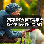 韩国L&F大幅下调与特斯拉电池材料供应协议金额(图1) 韩国L&F大幅下调与特斯拉电池材料供应协议金额(图1)