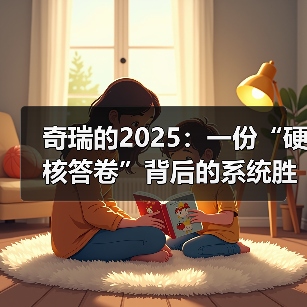 奇瑞的2025:一份“硬核答卷”背后的系统胜利(图2) 奇瑞的2025:一份“硬核答卷”背后的系统胜利(图2)