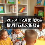 2025年12月国内汽车投诉排行及分析报告(图1) 2025年12月国内汽车投诉排行及分析报告(图1)