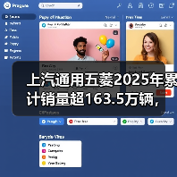 上汽通用五菱2025年累计销量超163.5万辆，新能源年销首超百万（图1）
