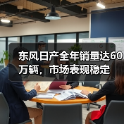 东风日产全年销量达60万辆,市场表现稳定(图1) 东风日产全年销量达60万辆,市场表现稳定(图1)
