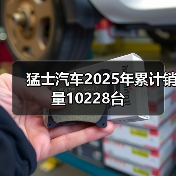 猛士汽车2025年累计销量10228台(图1) 猛士汽车2025年累计销量10228台(图1)