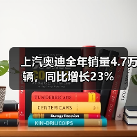 上汽奥迪全年销量4.7万辆,同比增长23%(图3) 上汽奥迪全年销量4.7万辆,同比增长23%(图3)