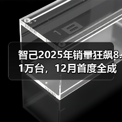 智己2025年销量狂飙8.1万台,12月首度全成本盈利(图3) 智己2025年销量狂飙8.1万台,12月首度全成本盈利(图3)