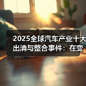 2025全球汽车产业十大出清与整合事件:在变革浪潮中重塑格局(图4) 2025全球汽车产业十大出清与整合事件:在变革浪潮中重塑格局(图4)