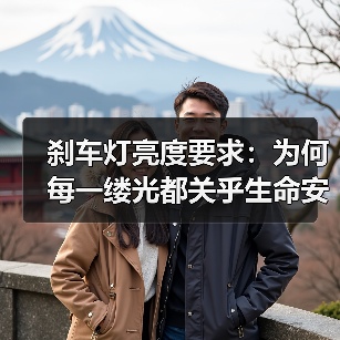 刹车灯亮度要求:为何每一缕光都关乎生命安全(图2) 刹车灯亮度要求:为何每一缕光都关乎生命安全(图2)