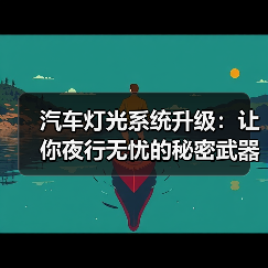汽车灯光系统升级:让你夜行无忧的秘密武器(图2) 汽车灯光系统升级:让你夜行无忧的秘密武器(图2)