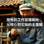 发电机工作原理揭秘:从核心到实操的全面解析(图4) 发电机工作原理揭秘:从核心到实操的全面解析(图4)