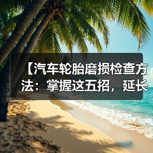 【汽车轮胎磨损检查方法:掌握这五招,延长轮胎寿命】(图4) 【汽车轮胎磨损检查方法:掌握这五招,延长轮胎寿命】(图4)