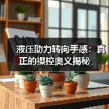 液压助力转向手感:真正的操控奥义揭秘(图1) 液压助力转向手感:真正的操控奥义揭秘(图1)