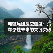 电磁悬挂反应速度:汽车悬挂未来的关键突破(图2) 电磁悬挂反应速度:汽车悬挂未来的关键突破(图2)