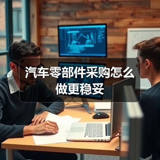 汽车零部件采购怎么做更稳妥
