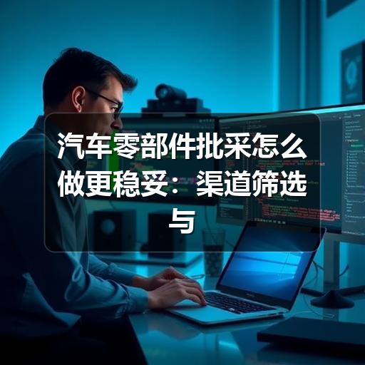 汽车零部件批采怎么做更稳妥:渠道筛选与验收要点