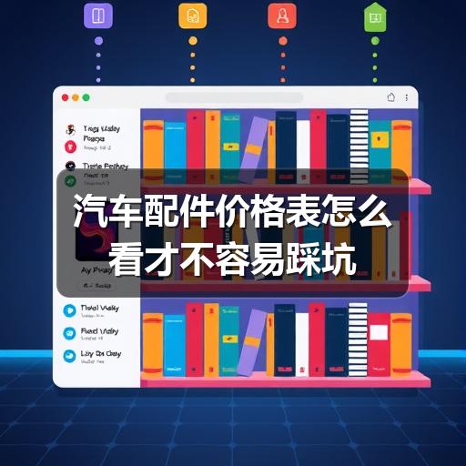 汽车配件价格表怎么看才不容易踩坑