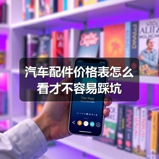 汽车配件价格表怎么看才不容易踩坑