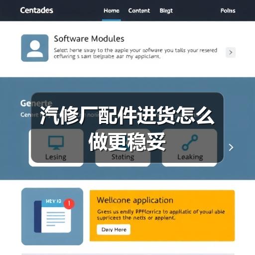 汽修厂配件进货怎么做更稳妥