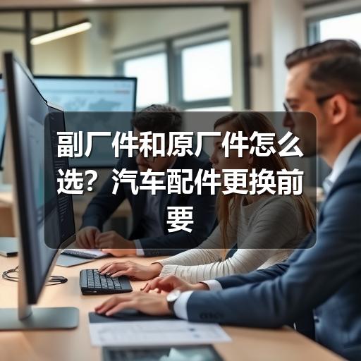 副厂件和原厂件怎么选?汽车配件更换前要看懂这些差别