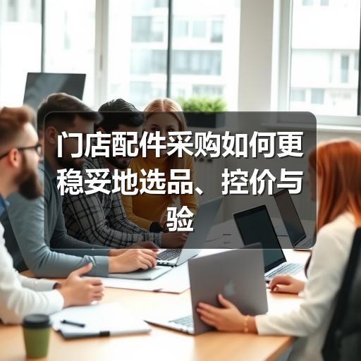 门店配件采购如何更稳妥地选品、控价与验收