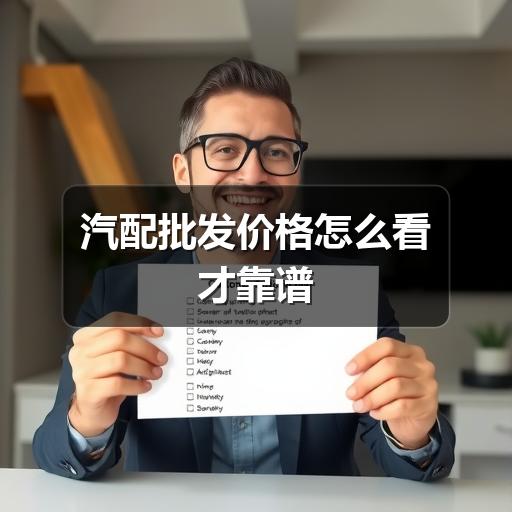 汽配批发价格怎么看才靠谱