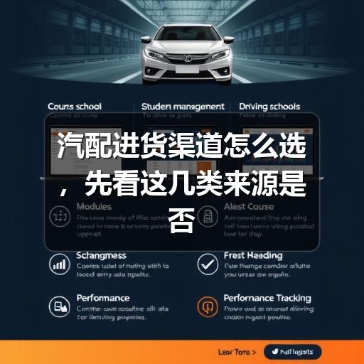 汽配进货渠道怎么选，先看这几类来源是否适合你