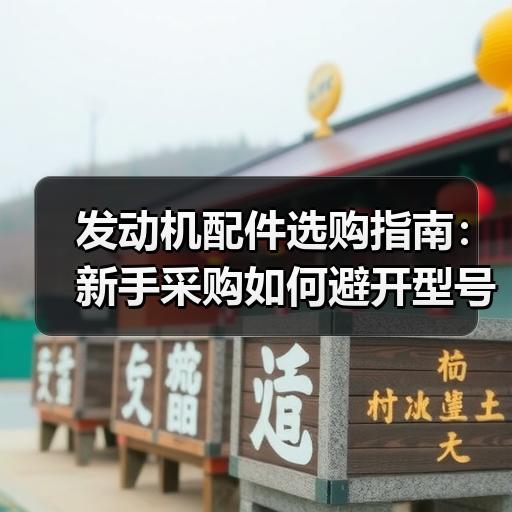 发动机配件选购指南：新手采购如何避开型号不匹配的坑