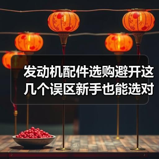 发动机配件选购避开这几个误区新手也能选对型号