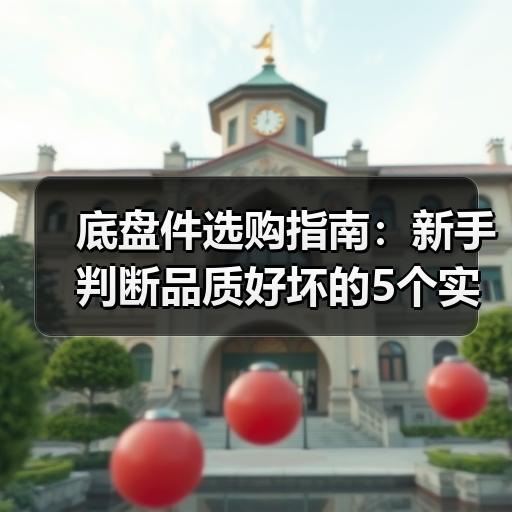 底盘件选购指南：新手判断品质好坏的5个实用方法